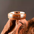 Men 8mm Tungsten Guitar String Whisky Barrel Wood Inlay Engagement Wedding Band